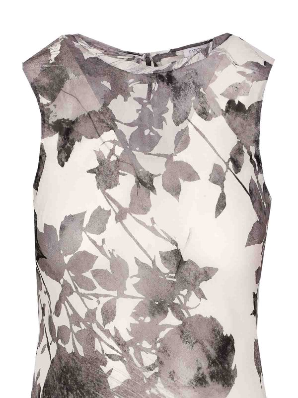 Stampa floreale Vestito  midi shop online: PATRIZIA PEPE