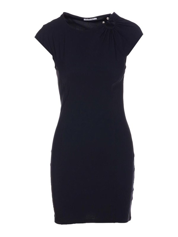 PATRIZIA PEPE: Kurze Kleider - Kurzes Kleid - Schwarz