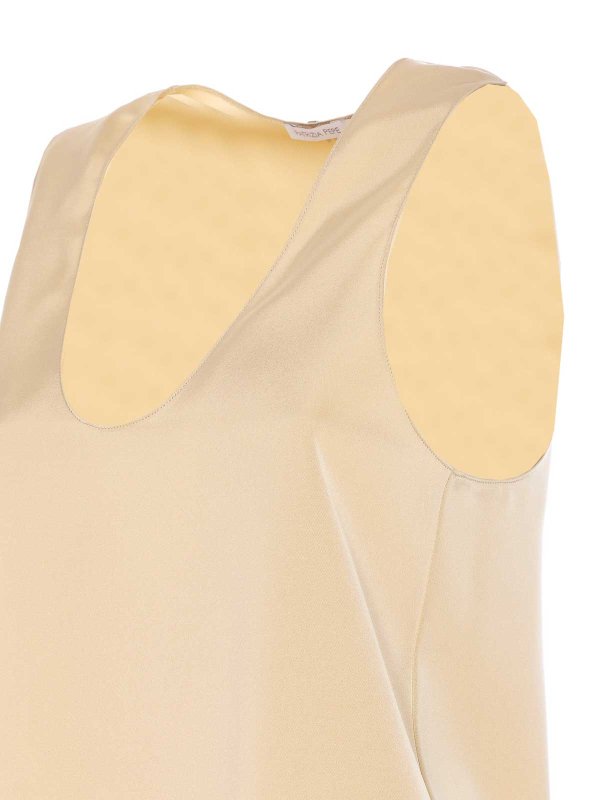 The Best Shops PATRIZIA PEPE: トップス＆タンクトップ - トップ/タンクトップ - ベージュ
