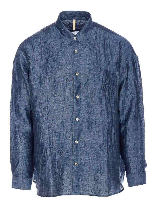 SUNFLOWER: Chemises - Chemise - Bleu