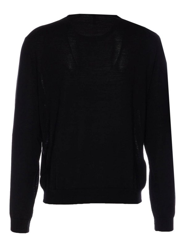 SUNFLOWER: クルーネック online - クルーネック - 黒