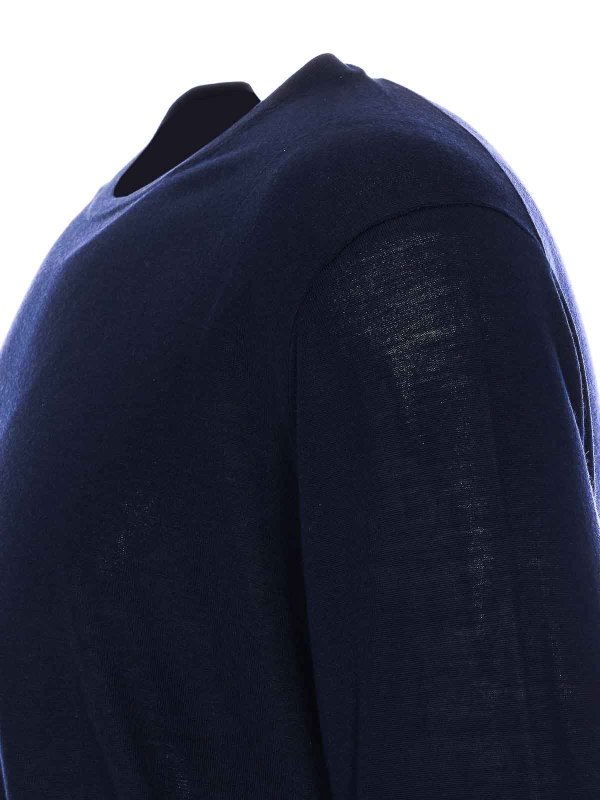 The Best Shops SUNFLOWER: クルーネック - クルーネック - ブルー