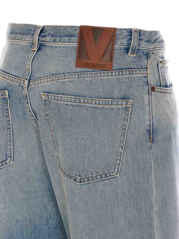 The Best Shops VALENTINO GARAVANI: ストレートジーンズ - ストレートジーンズ - ブルー