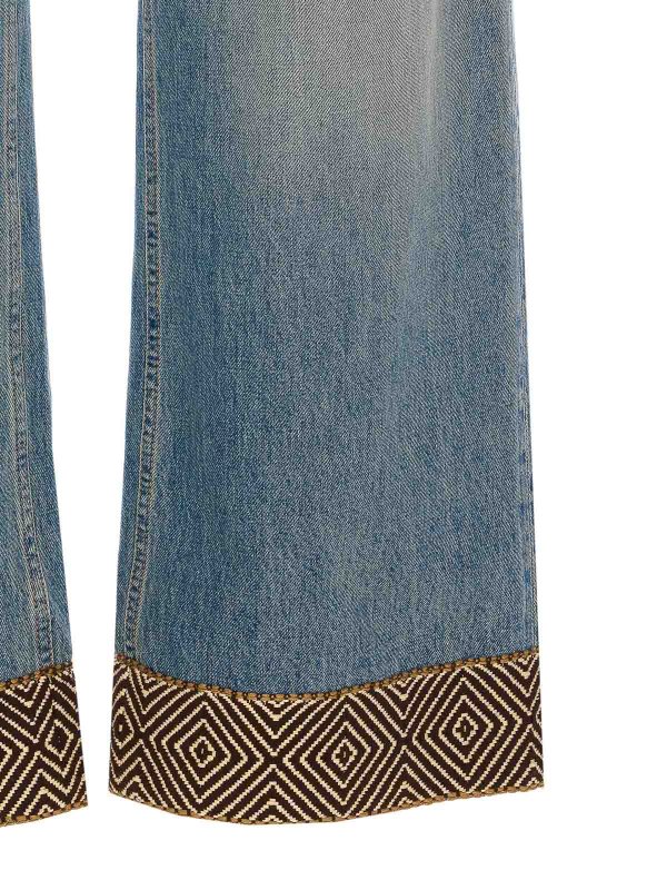 ストレートジーンズ - ブルー shop online: VALENTINO GARAVANI