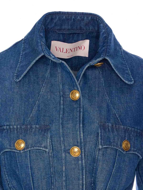 Denim Shirt shop online: VALENTINO GARAVANI