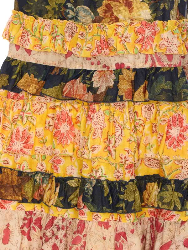 The Best Shops VALENTINO GARAVANI: Knee length skirts & Midi - Apres Lhiver Macro Flower Skirt