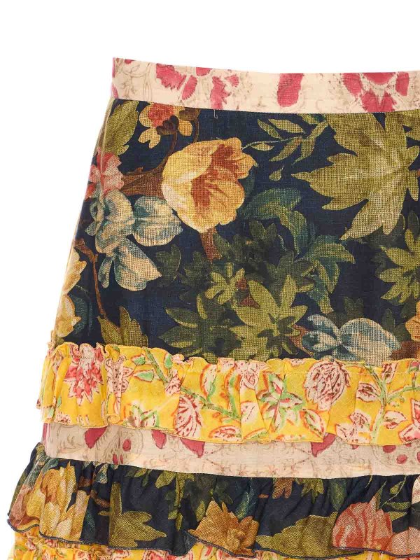 Apres Lhiver Macro Flower Skirt shop online: VALENTINO GARAVANI