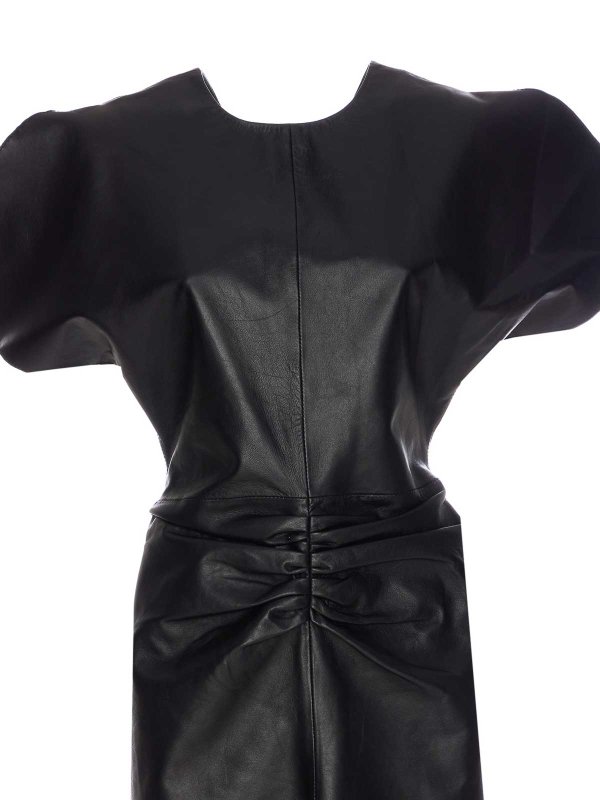 膝丈ドレス - 黒 shop online: VICTORIA BECKHAM