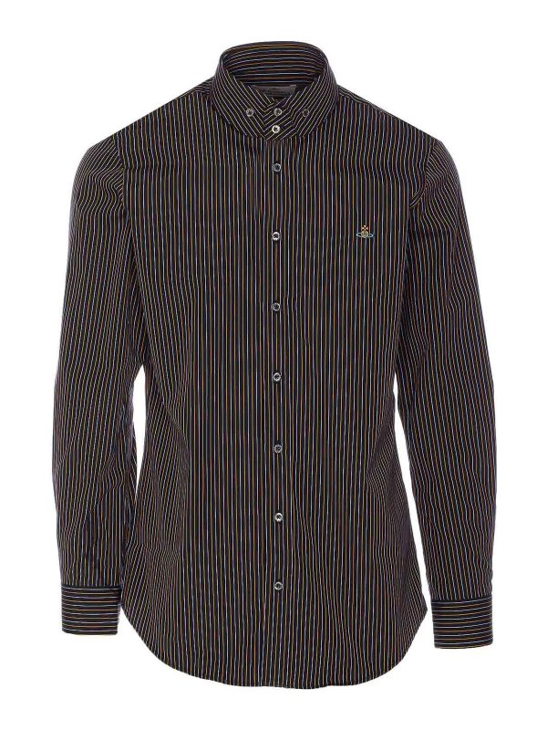 VIVIENNE WESTWOOD: casual jackets - Navy Krall Buttons Closure