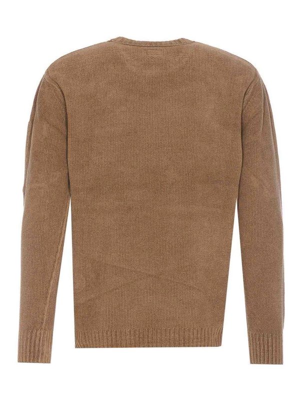 C.P. COMPANY: crew necks online - Logo Sweater