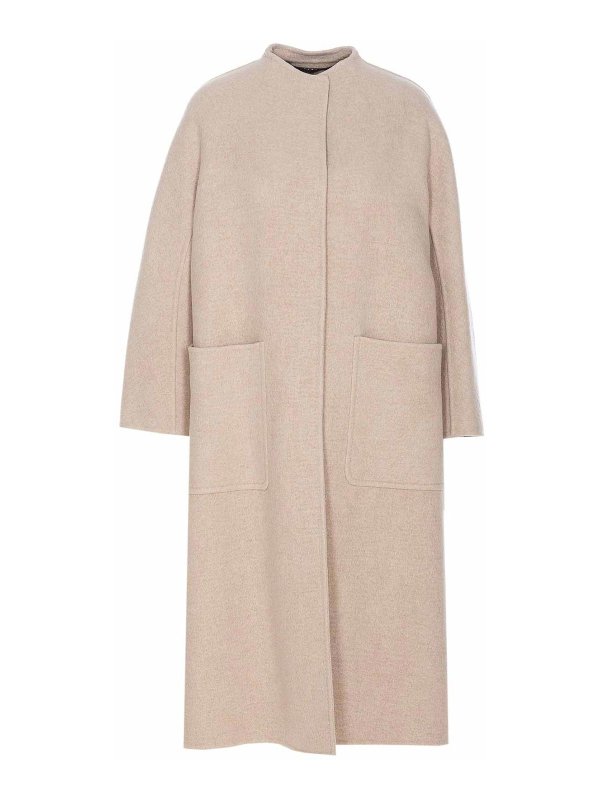 Max Mara: ショートコート - ショートコート - ベージュ