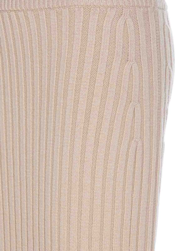 The Best Shops Max Mara: ニーレングススカート＆ミディ丈 - 膝丈/ミディスカート - ベージュ