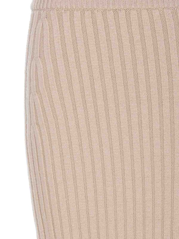 膝丈/ミディスカート - ベージュ shop online: Max Mara