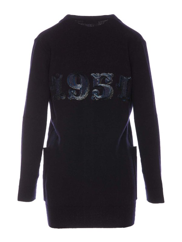 Max Mara: カーディガン online - カーディガン - ブルー