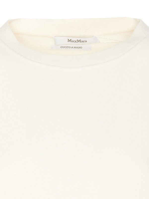 クルーネック - 白 shop online: Max Mara