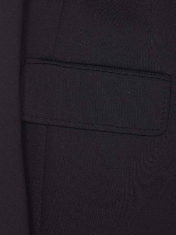 The Best Shops MAX MARA STUDIO: カジュアルジャケット - カジュアルジャケット - 黒