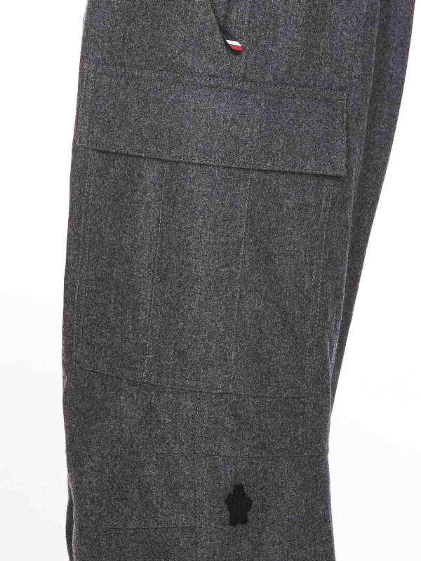 The Best Shops MONCLER: pantaloni sport - Logo Ski Pants