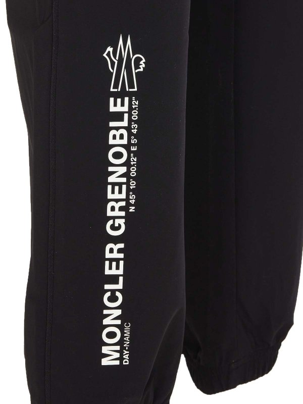 The Best Shops MONCLER: カジュアルトラウザー - カジュアルパンツ - 黒