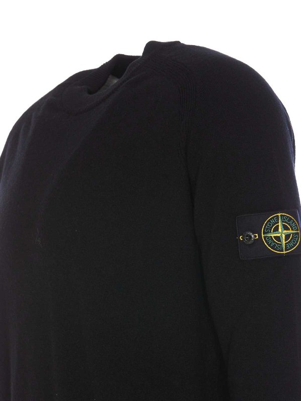 The Best Shops STONE ISLAND: クルーネック - クルーネック - 黒