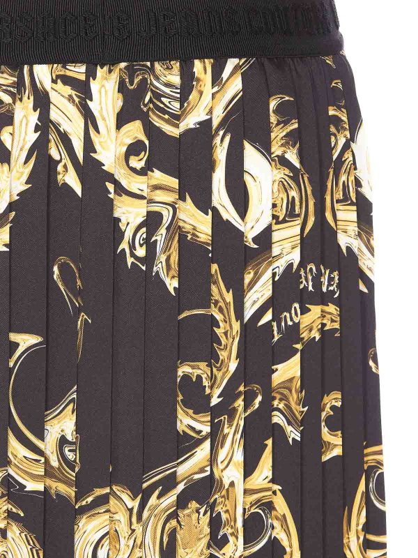 VERSACE JEANS: Jupes midi et au genou online - Jupe Midi - Bleu