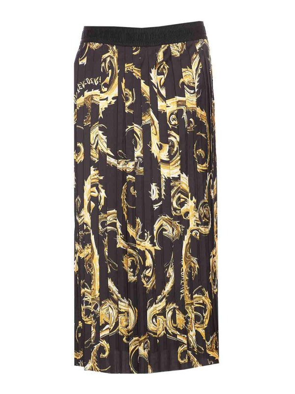 Jupe Midi - Bleu shop online: VERSACE JEANS