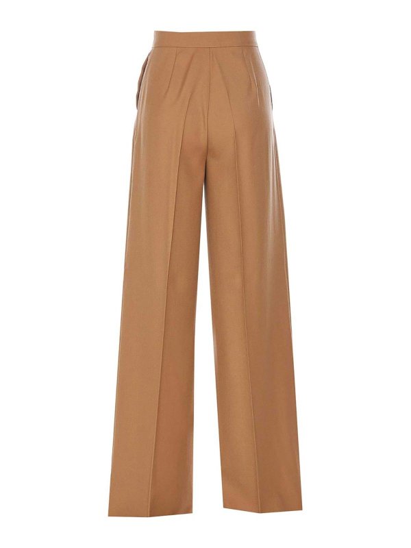 Max Mara: Pantalones casual online - Pantalón Casual - Beis
