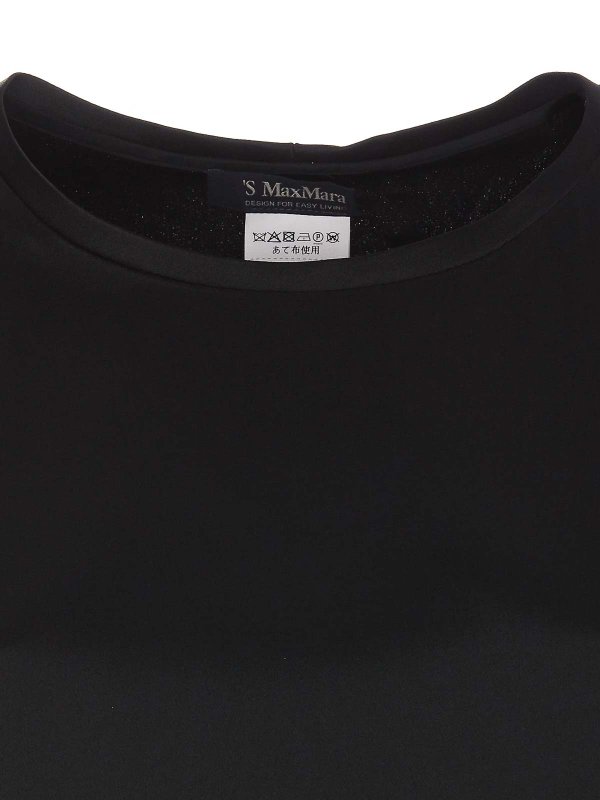 Top - Negro shop online: S MAX MARA