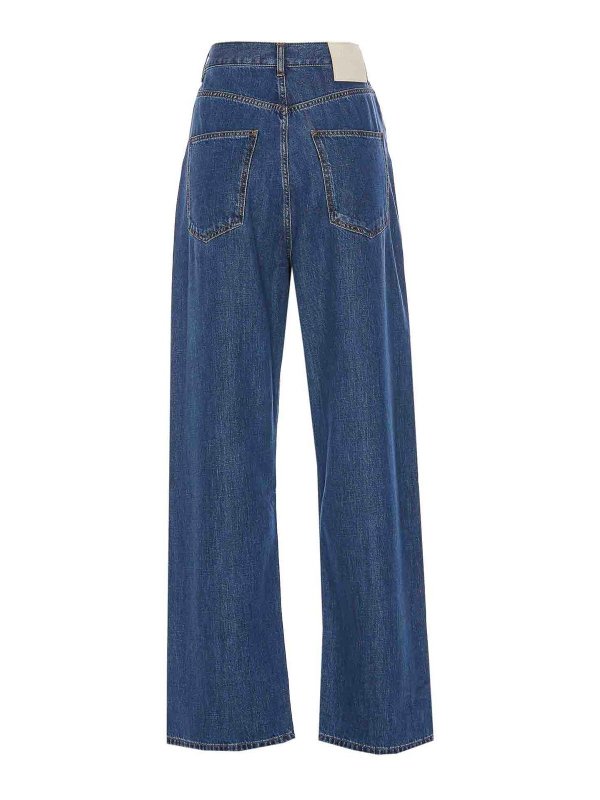 VALENTINO GARAVANI: ストレートジーンズ online - ストレートジーンズ - ブルー