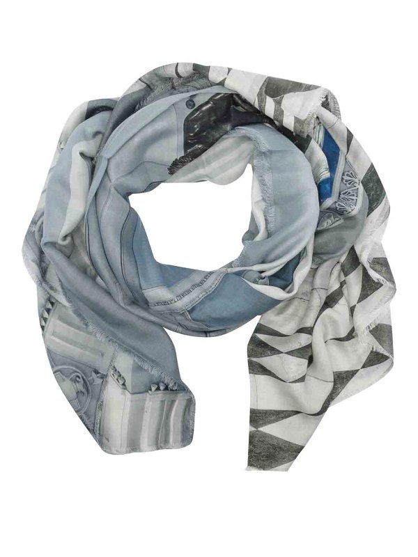 FALIERO SARTI: スカーフ - スカーフ - ブルー