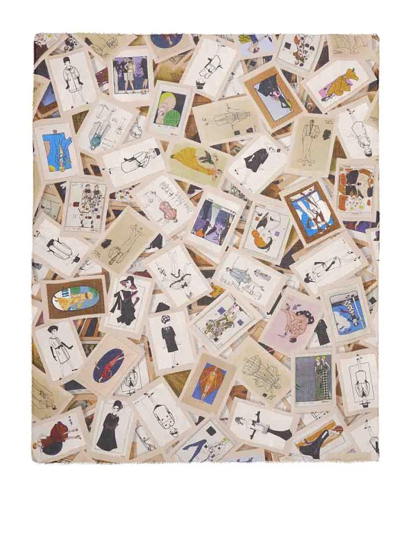 FALIERO SARTI: スカーフ online - スカーフ - ベージュ