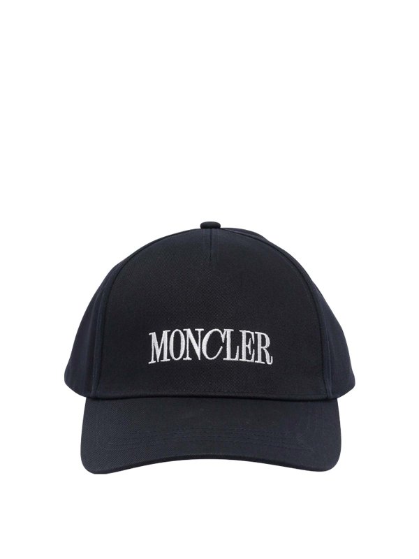 MONCLER: hats & caps - Logo Baseball Cap