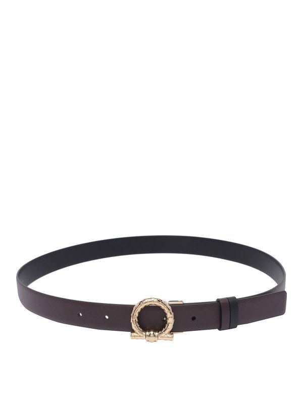 SALVATORE FERRAGAMO: ベルト - ベルト - ブラウン