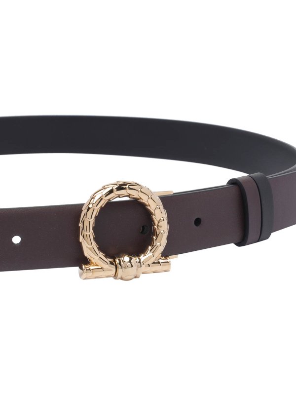 SALVATORE FERRAGAMO: ベルト online - ベルト - ブラウン