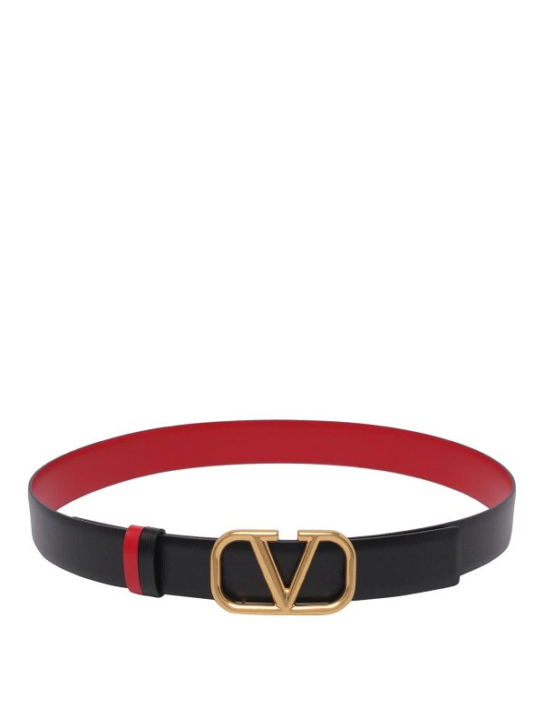 VALENTINO GARAVANI: ベルト - ベルト - 黒