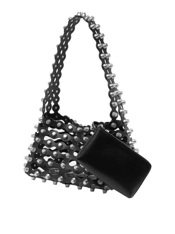 Borsa a tracolla nera shop online: ALEXANDER WANG