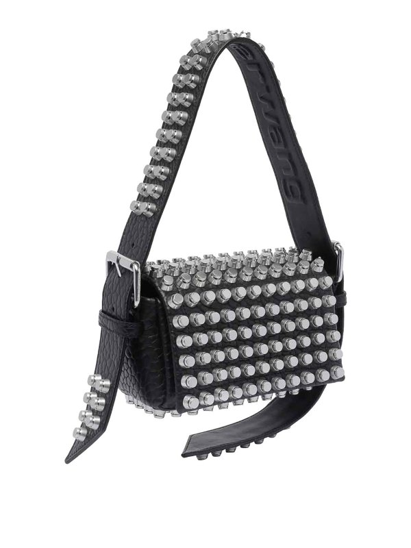 ALEXANDER WANG: borse a tracolla online - Borsa borchiata
