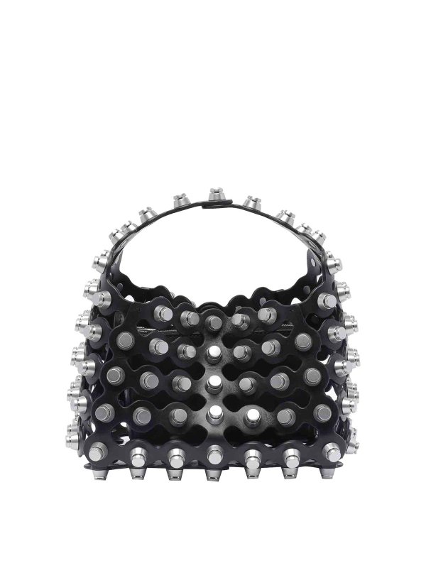 ALEXANDER WANG: トートバッグ - トートバッグ - 黒