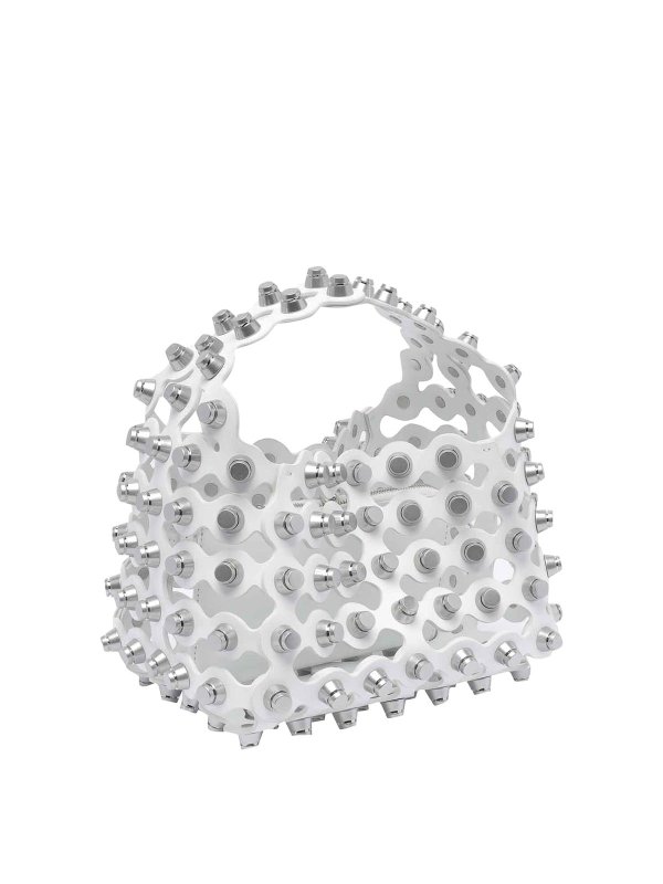 ALEXANDER WANG: totes bags online - White Small Rex Handbag