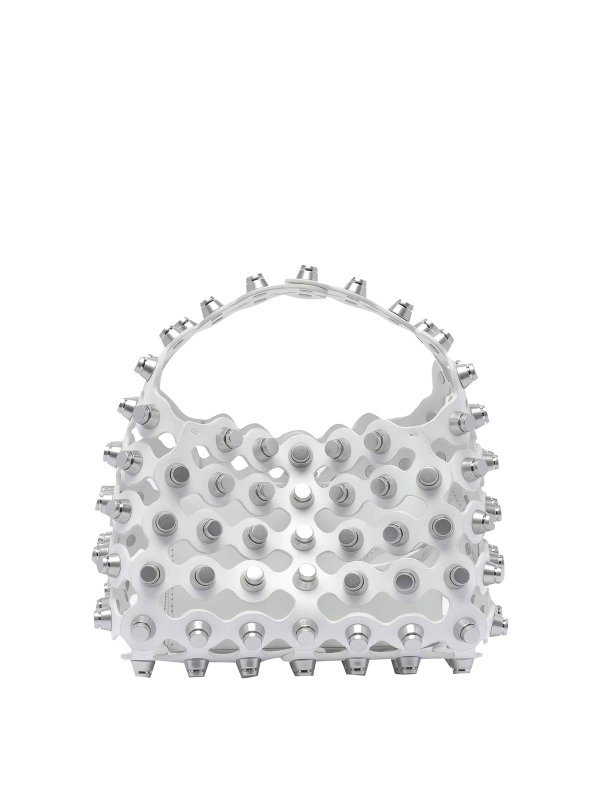 The Best Shops ALEXANDER WANG: totes bags - White Small Rex Handbag