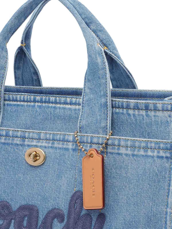 Denim Denim Cargo Tote Bag shop online: COACH