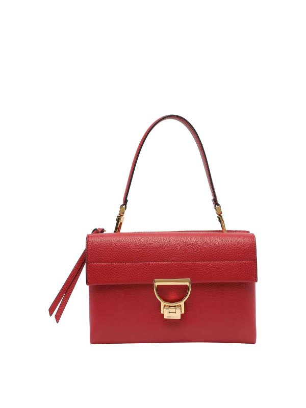 COCCINELLE: トートバッグ - トートバッグ - 赤