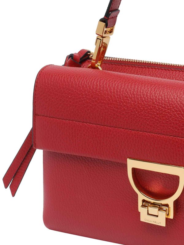 トートバッグ - 赤 shop online: COCCINELLE