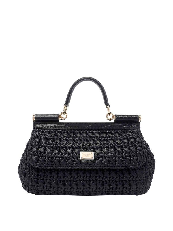 DOLCE & GABBANA: totes bags - Sicily Elongated Handbag