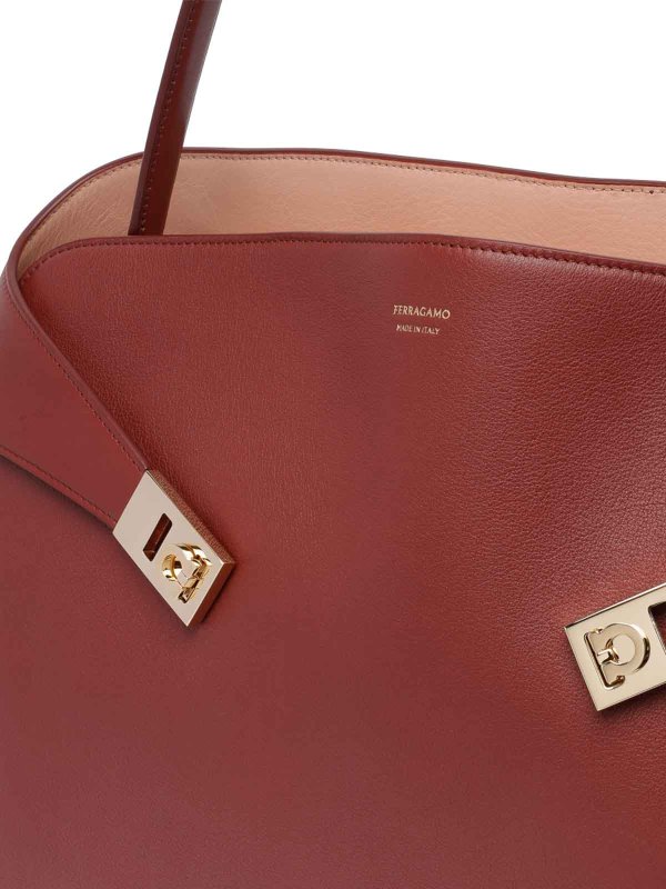 Medium Hug Shoulder Bag shop online: SALVATORE FERRAGAMO