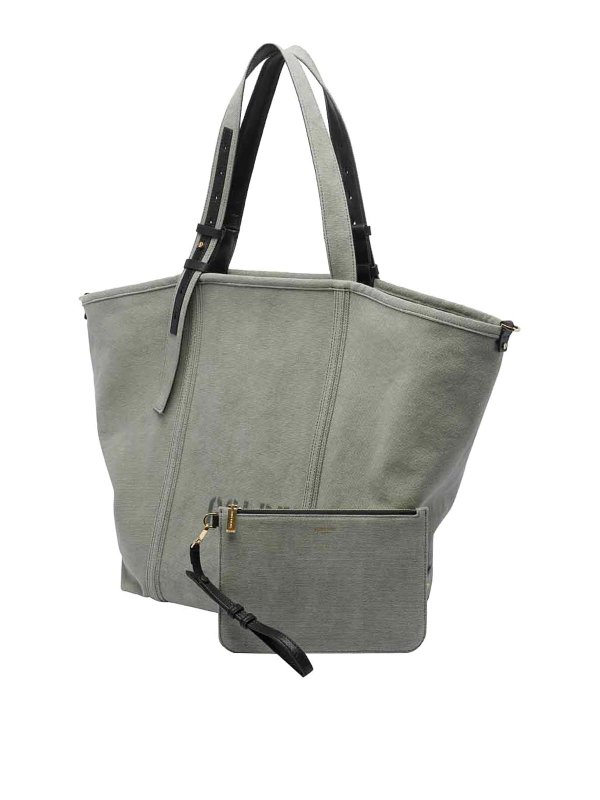 247 Ew Canvas Shopping Bag shop online: GOLDEN GOOSE