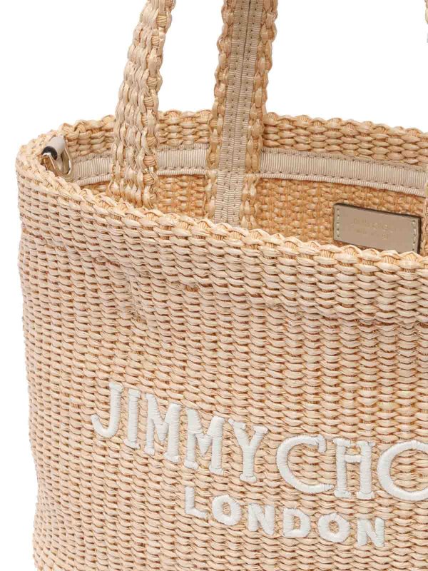Beige Tote Bag Replica 
online: JIMMY CHOO