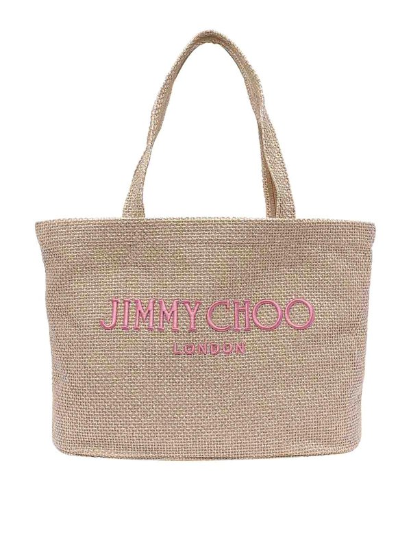 JIMMY CHOO: Bolsos Shopping - Bolso Shopping - Beis