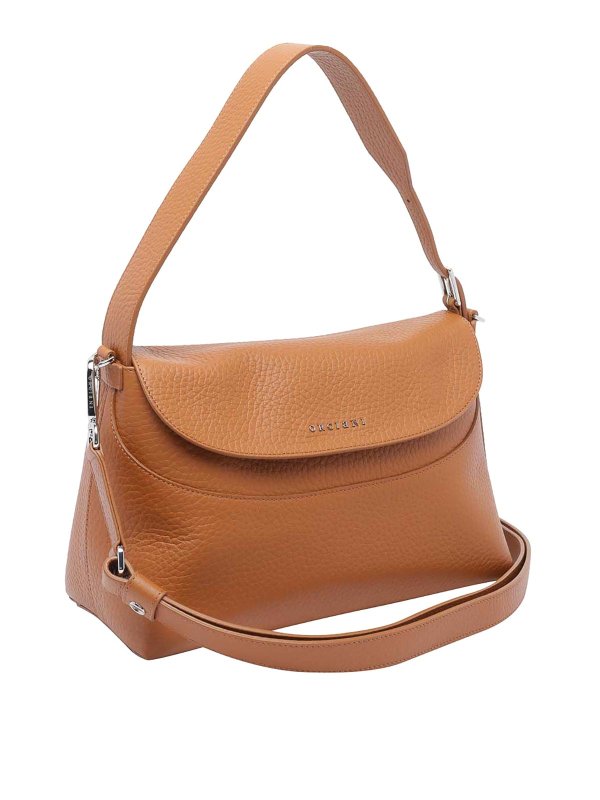 ORCIANI: cross body bags online - Cuoio Nana Shoulder Bag