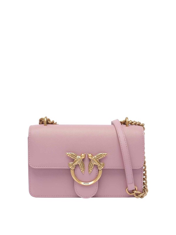 Pinko: クロスボディバッグ - クロスボディバッグ - ヌードカラー