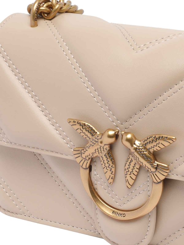 クロスボディバッグ - ベージュ shop online: Pinko
